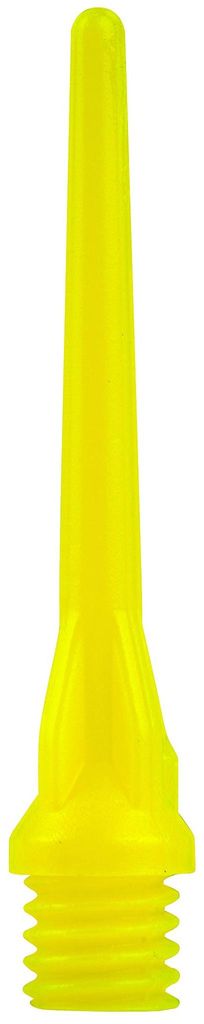 Kings Dart Dartspitzen "Longlife 2BA", lang, Neongelb, 100 Stück