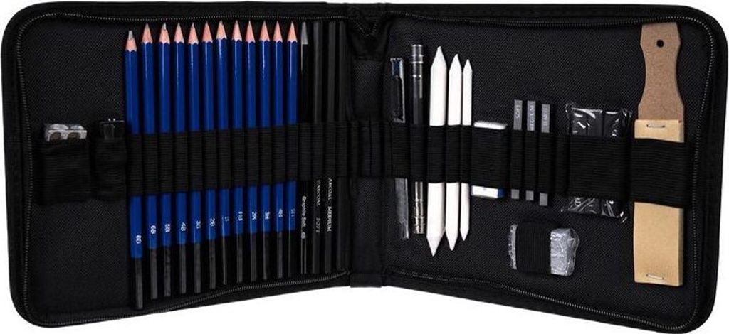 Set per schizzi e disegni 32 pezzi Immagine del prodotto 