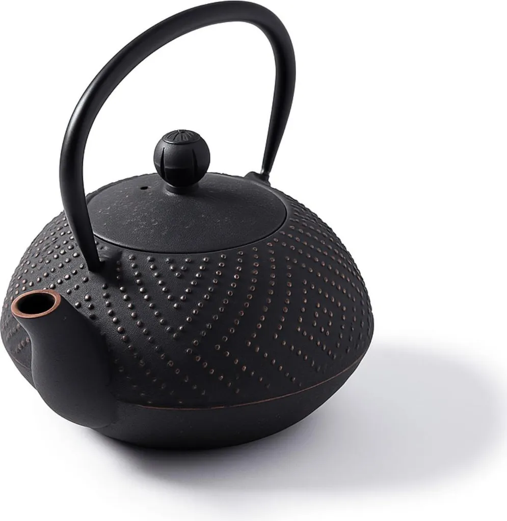 KAMIN Teiera Ghisa 900 ml | Bollitore Design con Infusore Integrato - 4
