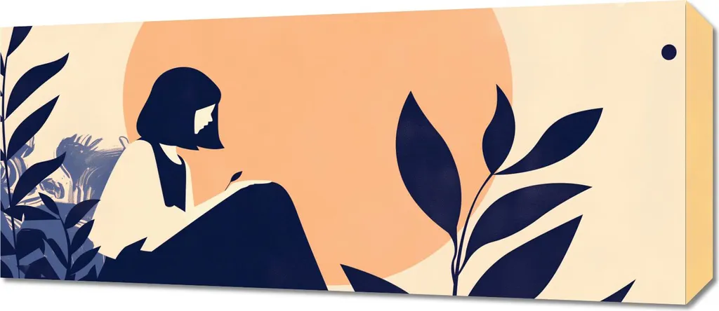 Image 70 x 30 cm Contemplation Grand Format Impression Haute Définition Art