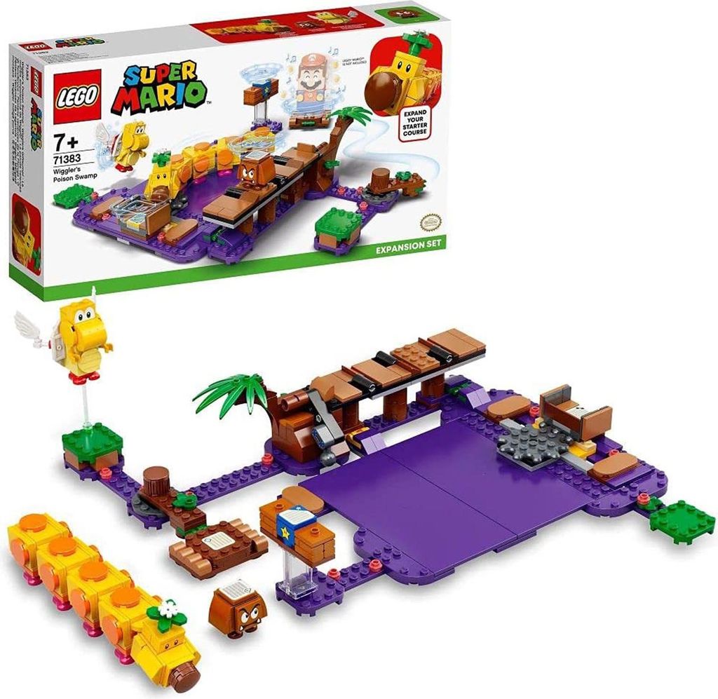 LEGO 71383 Super Mario Wigglers Set d'extension du marais Image du produit 