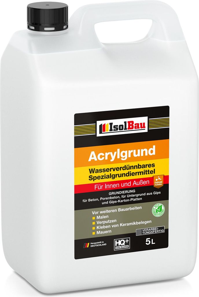 Isolbau Acryl-Grund - 5 L Wasserverdünnbares Grundiermittel Produktbild 