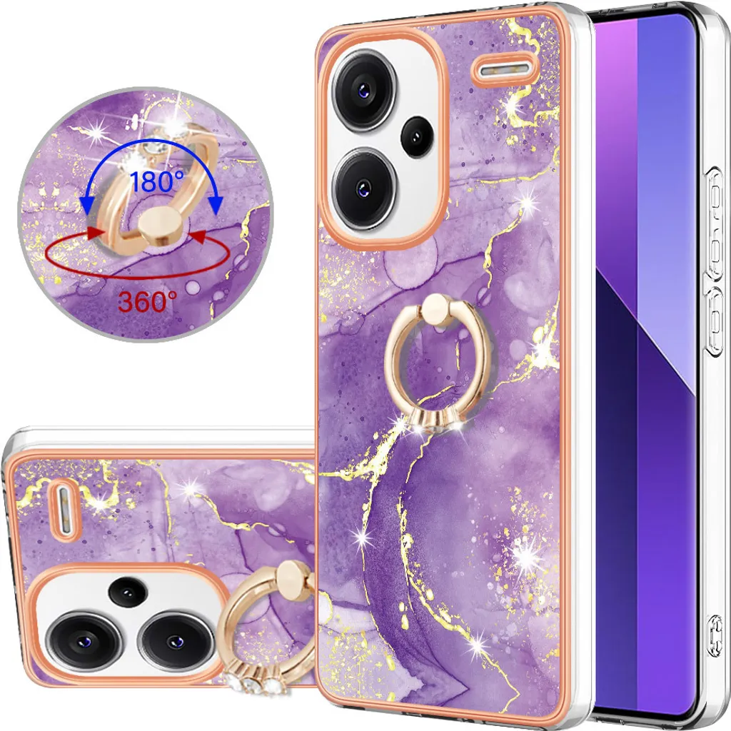 Cover Xiaomi Redmi Note 13 Pro+ 5G Marmo Colorato - Elegante e Pratica