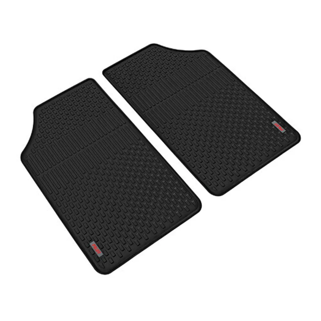 Tapis de sol en caoutchouc noir éco pour voiture Pilote multi-fit