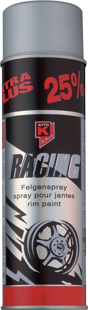 Auto-K Racing Felgenspray silber Aktionsgröße 500ml