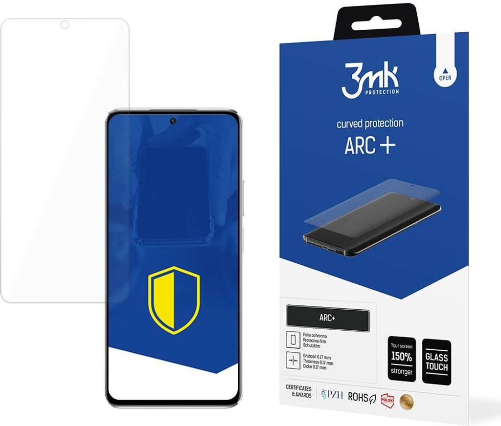 3mk Display Schutzfolie ARC+ fr Huawei Nova 10 SE 0,17mm Self-Heal