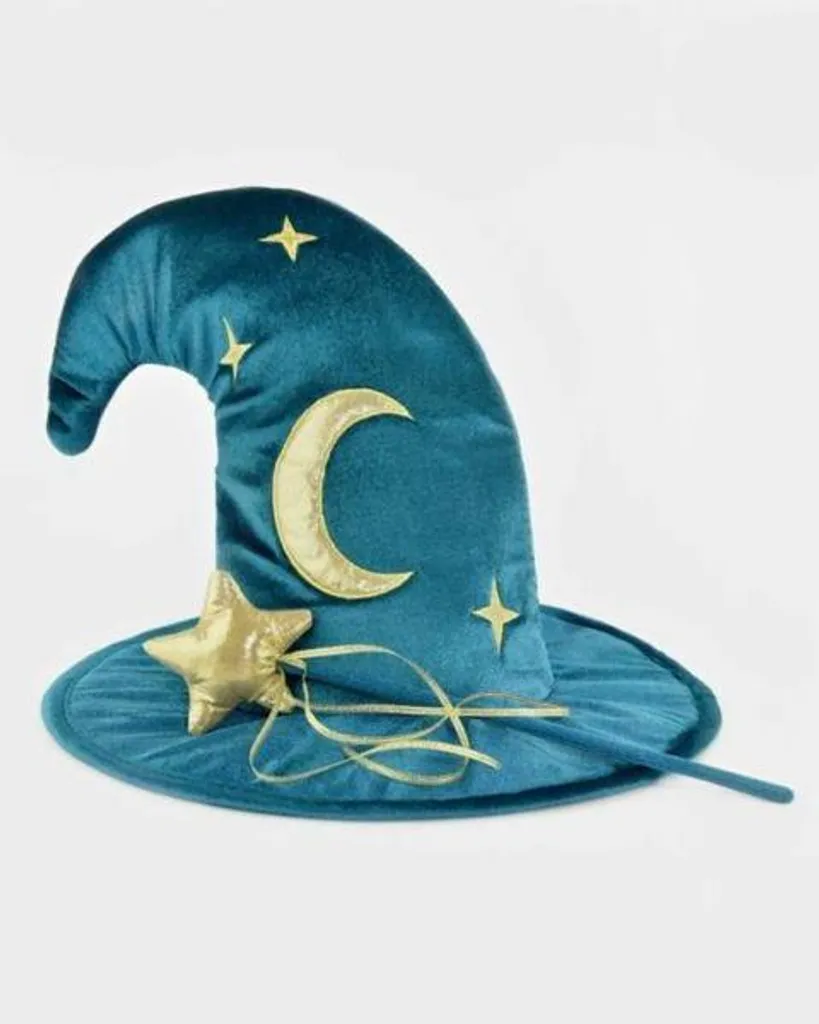 Chapeau et baguette de velours Den Goda Fen pour déguisement