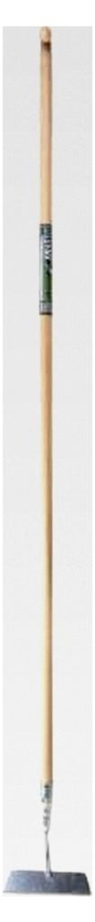 Gerade Hacke 18 cm - Unkrautentfernung - 160 cm Stiel mit Griff