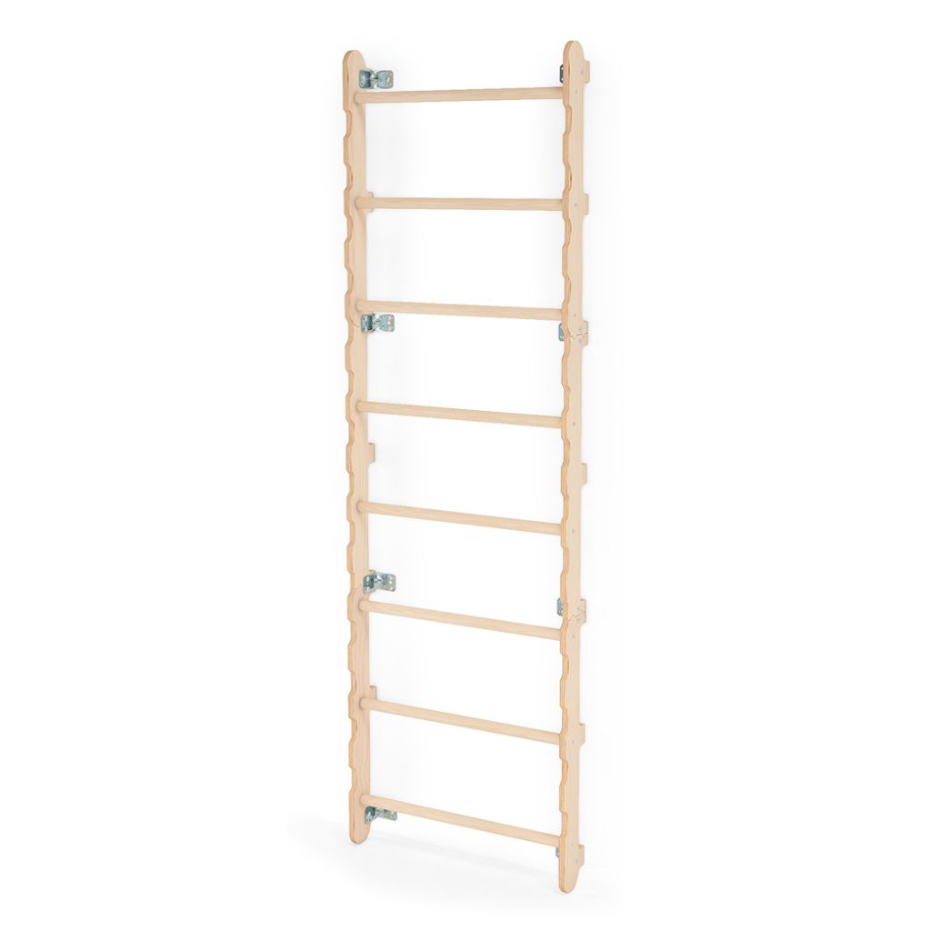 MAMOI Klettergerüst Indoor, Sprossenwand für kinderzimmer, Turnringe kinder für klettern, Kletterwand und spielgeräte Sperrholz