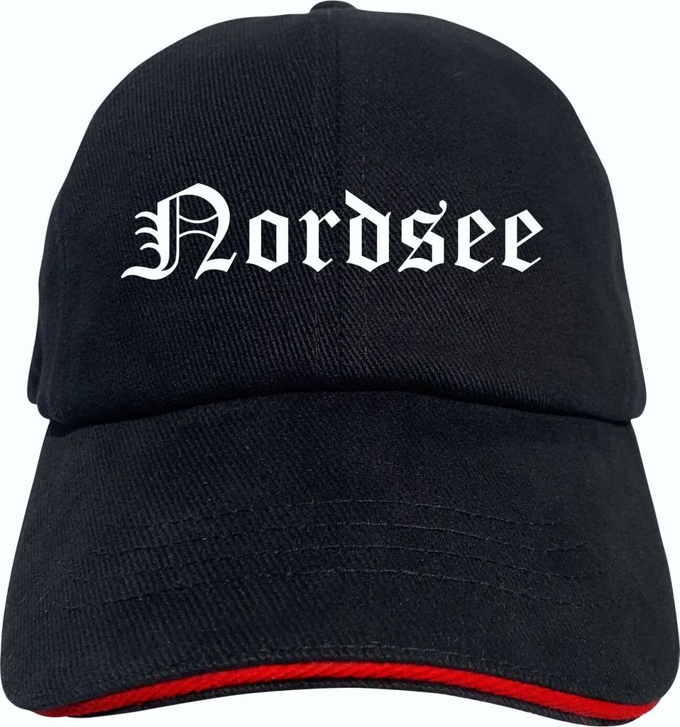 Nordsee Cappy - Altdeutsch bedruckt - Schirmmütze - Produktbild 