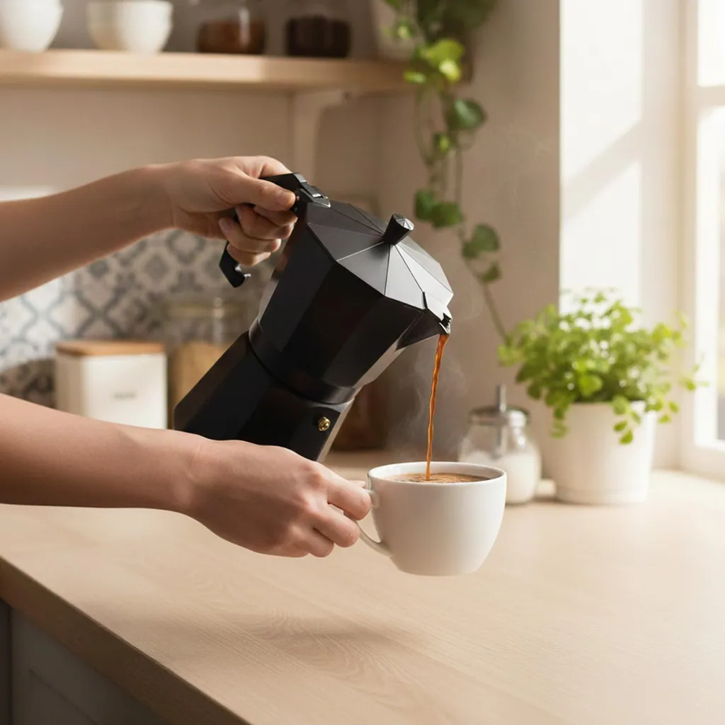 Caffettiera in alluminio Pezzetti Italexpress Capacità 1 tazza, Colore Alluminio Caffettiere di Abert | Made In Cucina