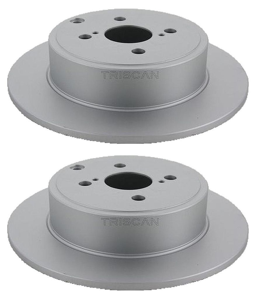 2 Bremsscheiben voll Ø 280 mm TRISCAN passend für u.a. TOYOTA COROLLA