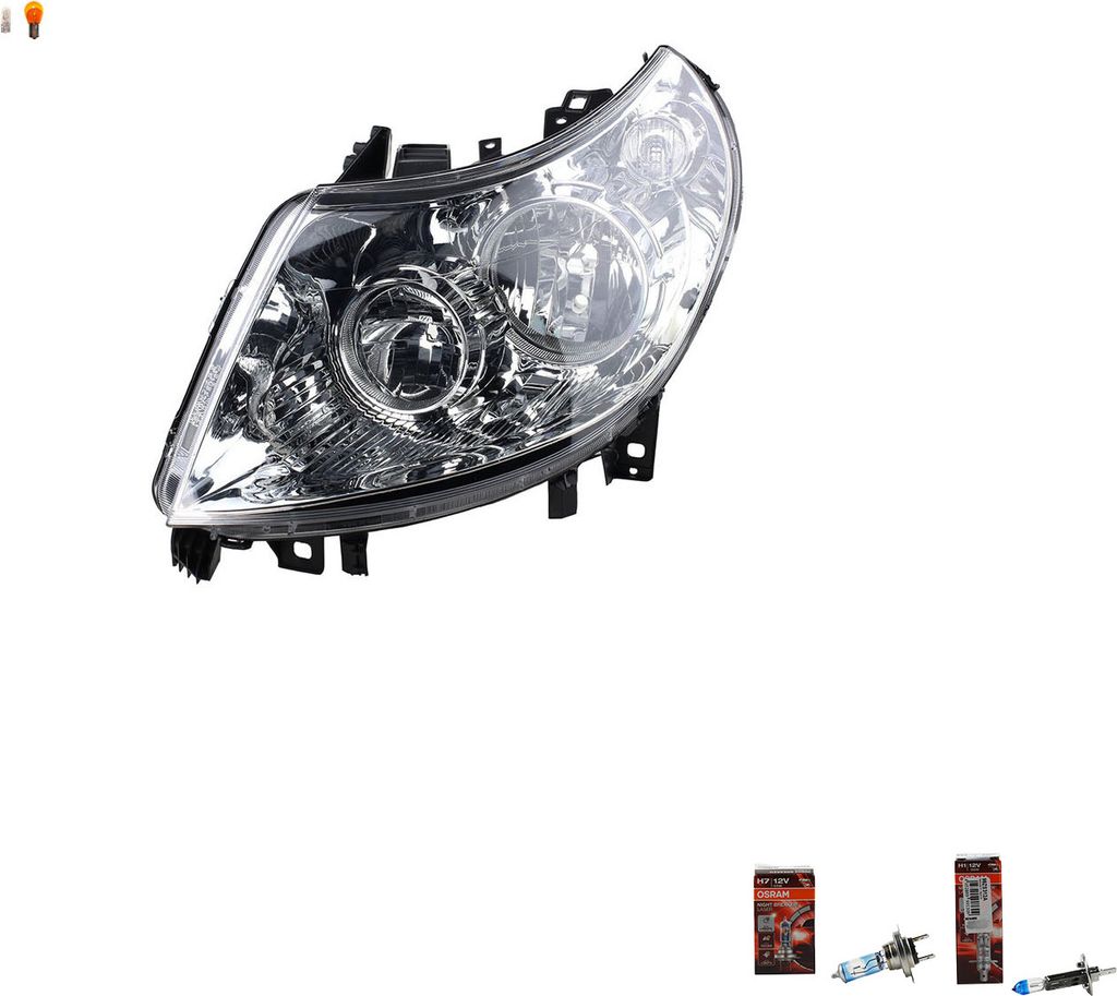 Johns, Scheinwerfer Osram Night Breaker Laser passend für Fiat Ducato 250 251 11-14 Li 1366102080 1369497080 1606664680 1606927480 0001366102080 0...