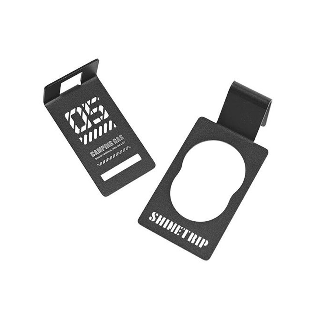 Gaskanister-Aufhängehaken, rostfrei, korrosionsbeständig, stark, tragfähig, Butangastank-Aufhänger-Clip, Zubehör