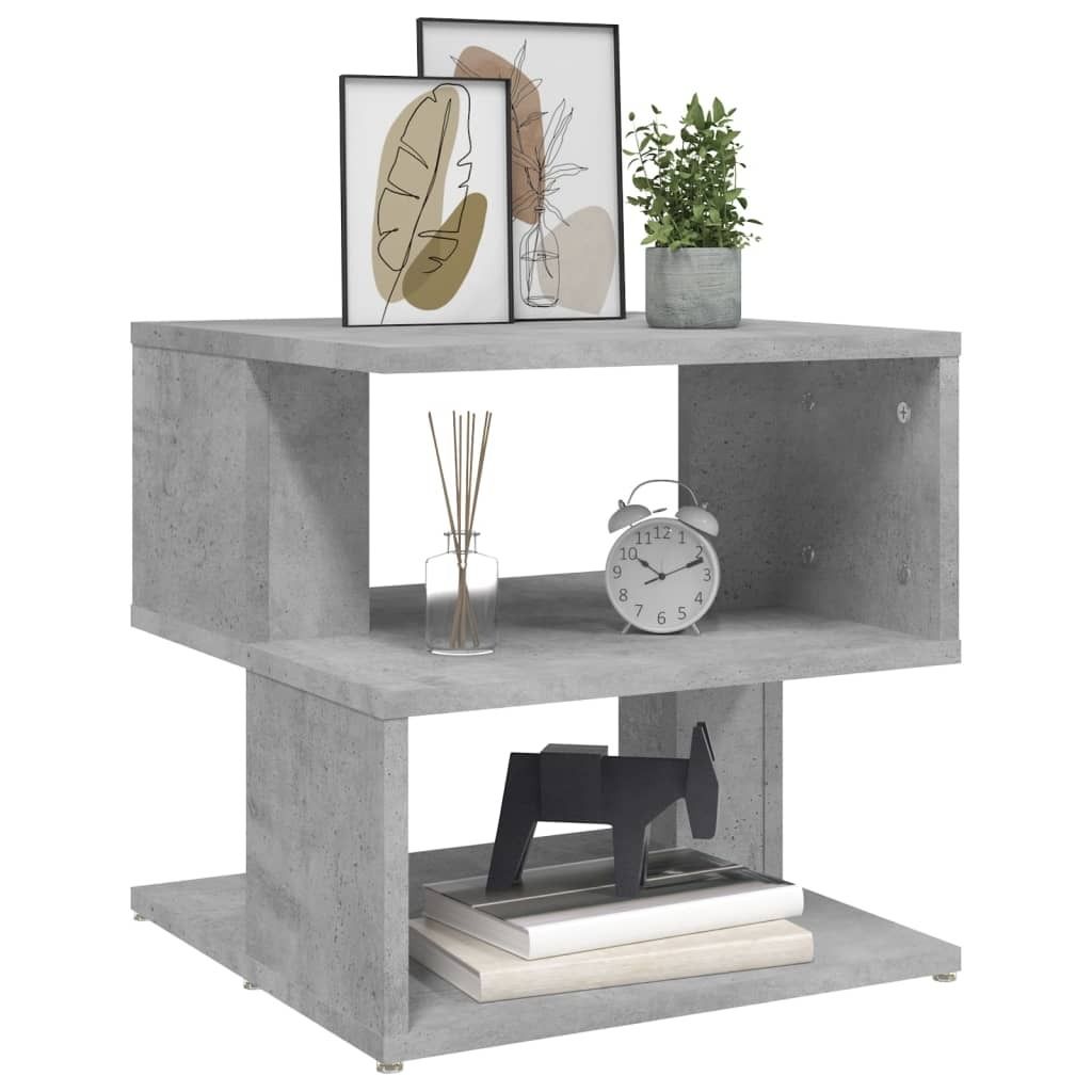 "Winterschlussverkauf "Beistelltisch/Flurtisch Moderner design - Sofatisch für Wohnzimmer - Betongrau 40x40x40 cm Holzwerkstoff NeuMöbel 6707867