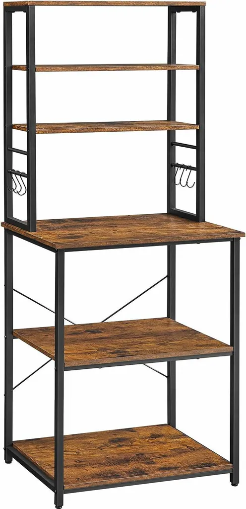 Mensola Lunga 167 cm Artenat Cougar Marrone - Arredo Country Moderno