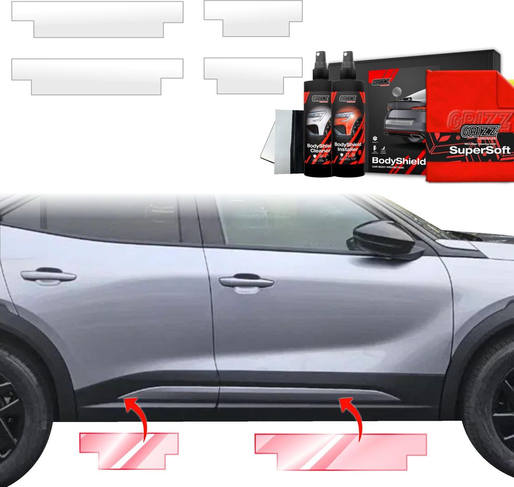 4in1 Schutzfolie Grizz Protector für Schweller - Opel Mokka (2021-2025)