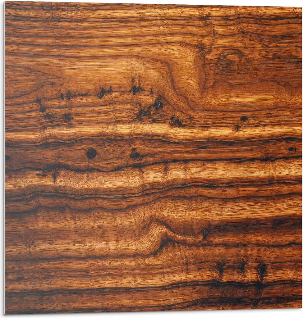 Decorazione Murale 3D Legno Naturale 50x50 - Pannelli Premium Autoadesivi