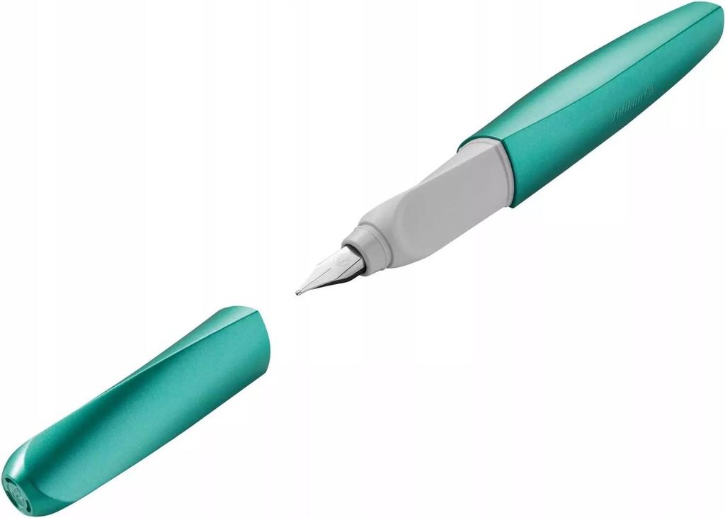 Pelikan Füller Twist Cold Alaska M f.Rechts-&Linkshänder Blister