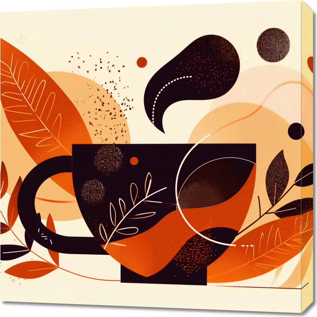 Acquista Quadro Ventaglio di Calore 70x70cm - Tela Alta Qualità