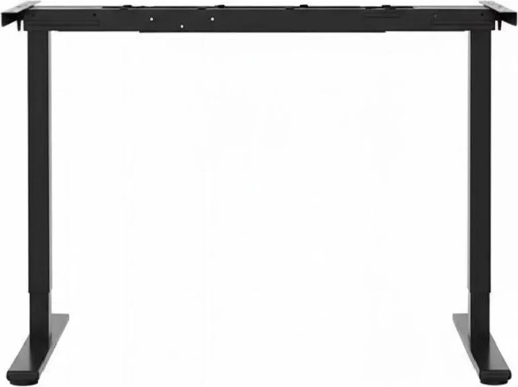 Cadre de bureau assis-debout E1B-PRO-EUV3, réglable 70-119 cm, Noir - 2