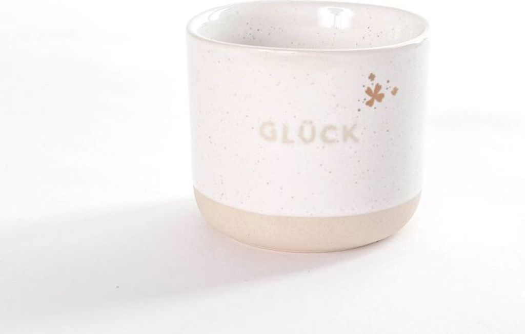 Mini Blumentopf "Glück" Produktbild 