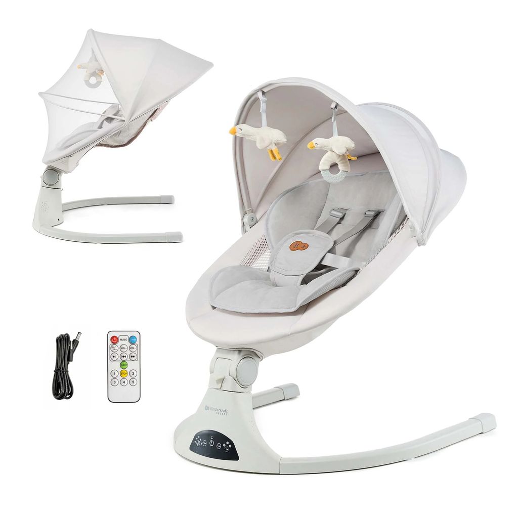 Kinderkraft TULSY Elektrischer Babywippe & Liege – 5 Produktbild 