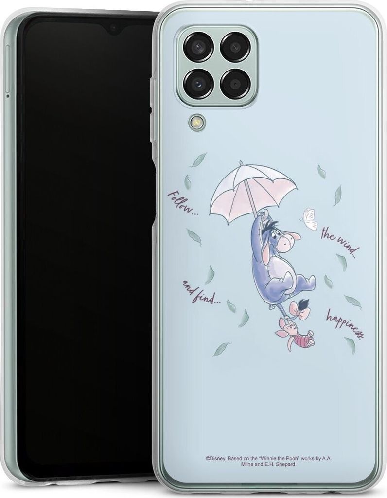 DeinDesign Handyhülle für Samsung Galaxy M33 5G Silikon Hülle Case Smartphone Schutzhülle Disney Offizielles Lizenzprodukt Winnie Puuh I-Aah