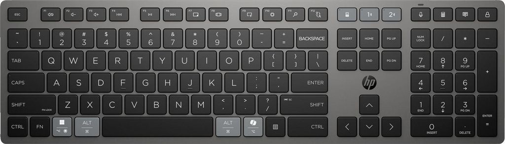 HP 720 Kabellose Tastaur für mehrere Geräte, Volle Größe Produktbild 