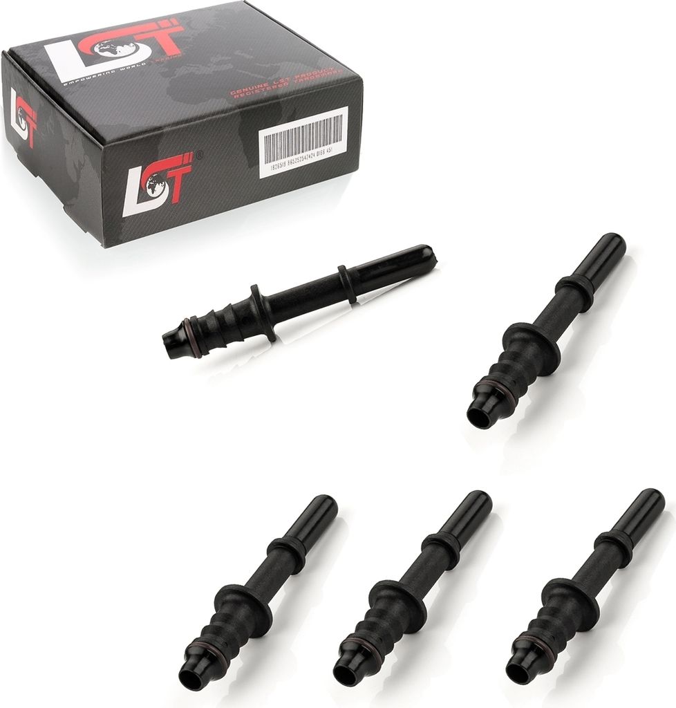 5x Gegenstück Schnellverschluss Kraftstoffleitung 6,3 x 8,9 für CITROEN PEUGEOT