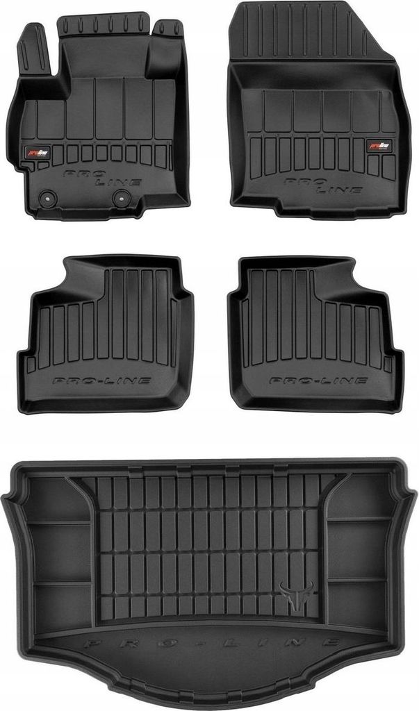 SET 3D Gummimatten Mitsubishi Space Star ab 2012-