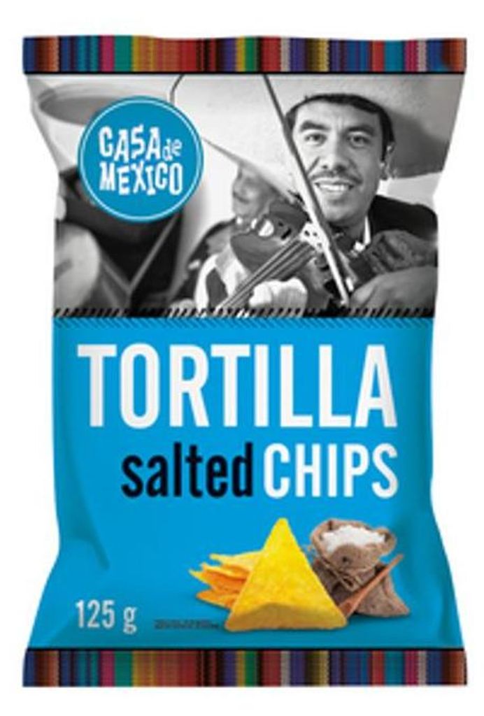 Delicados Tortilla Chips Solone 125 g Zdjęcie produktu 