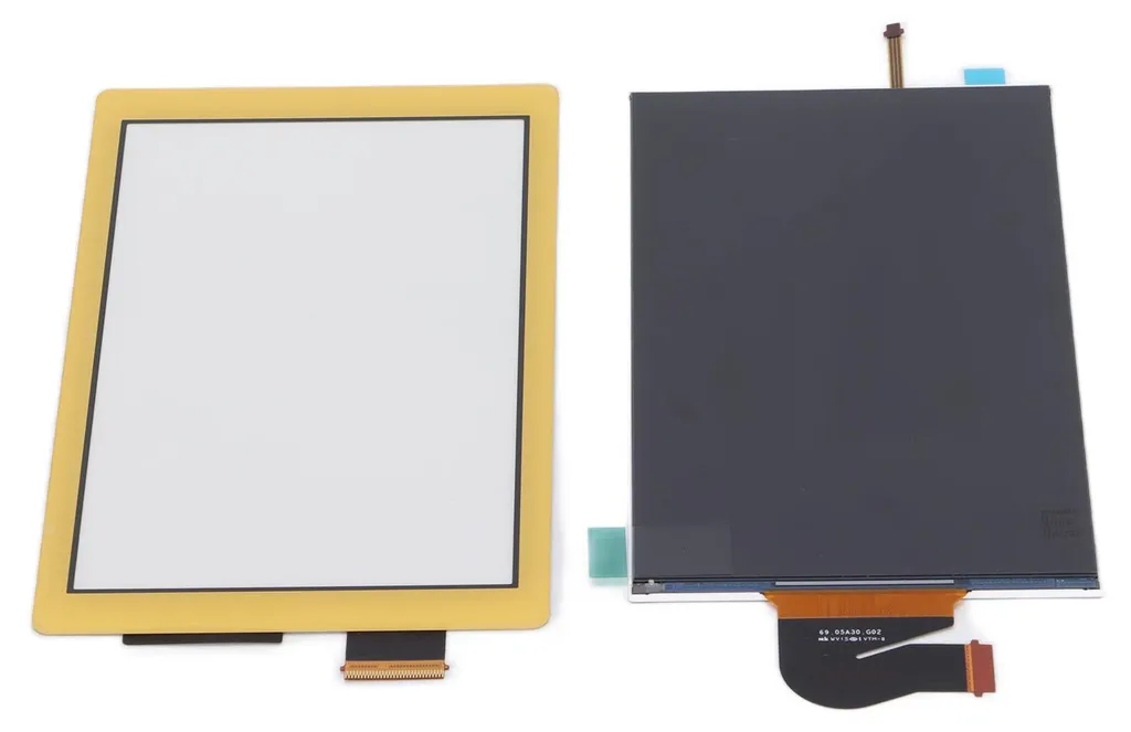 Écran LCD Switch Lite Durable avec Châssis Jaune Haute Luminosité