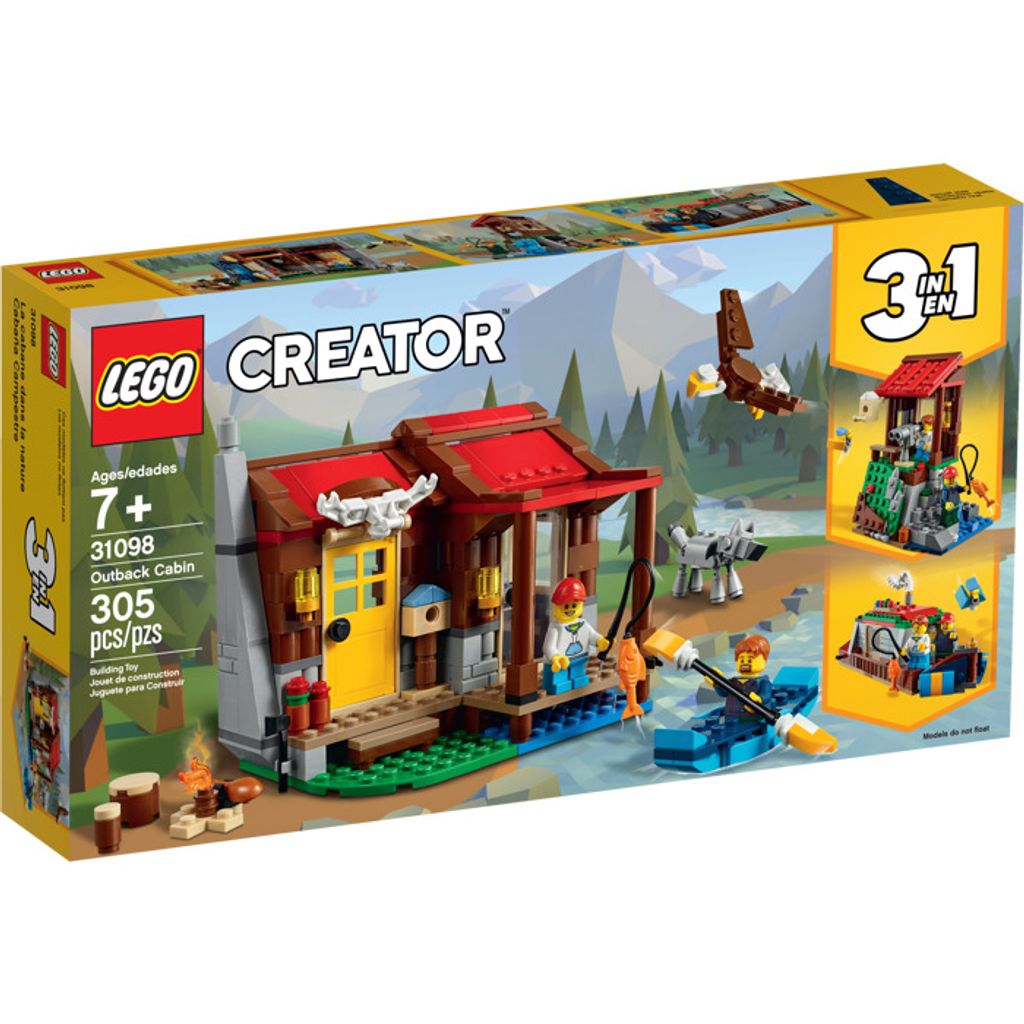 LEGO Creator Outback-Hütte - 31098, Bausatz, 7 Jahr(e), 305 Stück(e)