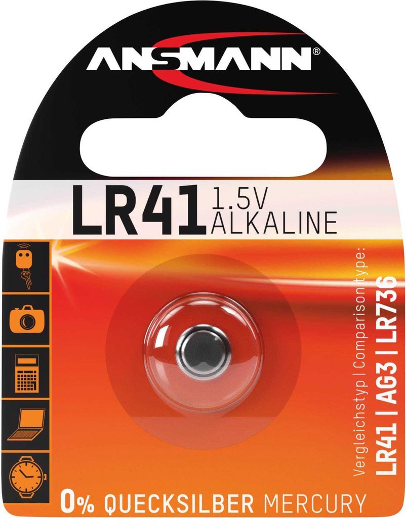 ANSMANN - Pile LR41 - Alcaline Image du produit 