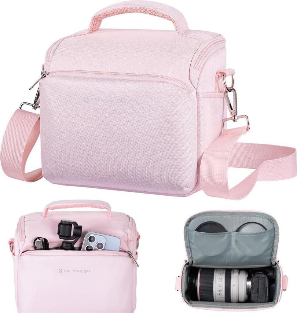 K&F Concept Kameratasche Canvas Umhängetasche Fotografen Produktbild 