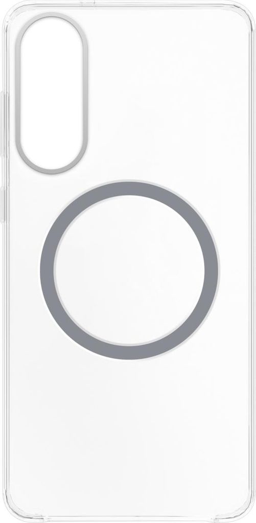 Yuchuan Clear Magnet Case Qi2 fr Galaxy S25 Edge, Transparent