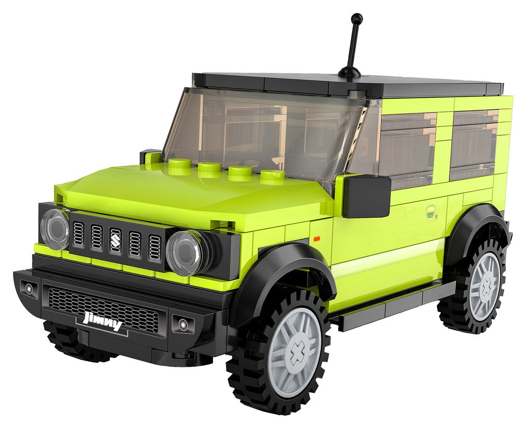 CaDA Set C55023W Suzuki Jimny 1:24 grün Bricks