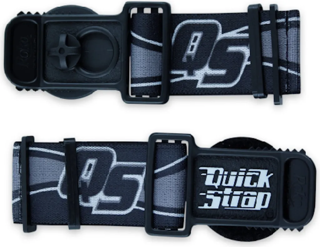 Sistema di supporto per occhiali Acerbis Quick Strap, nero, taglia unica
