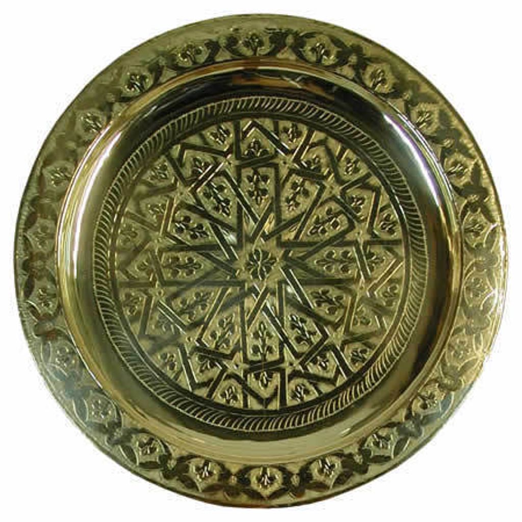 Messingtablett Karam 40 cm