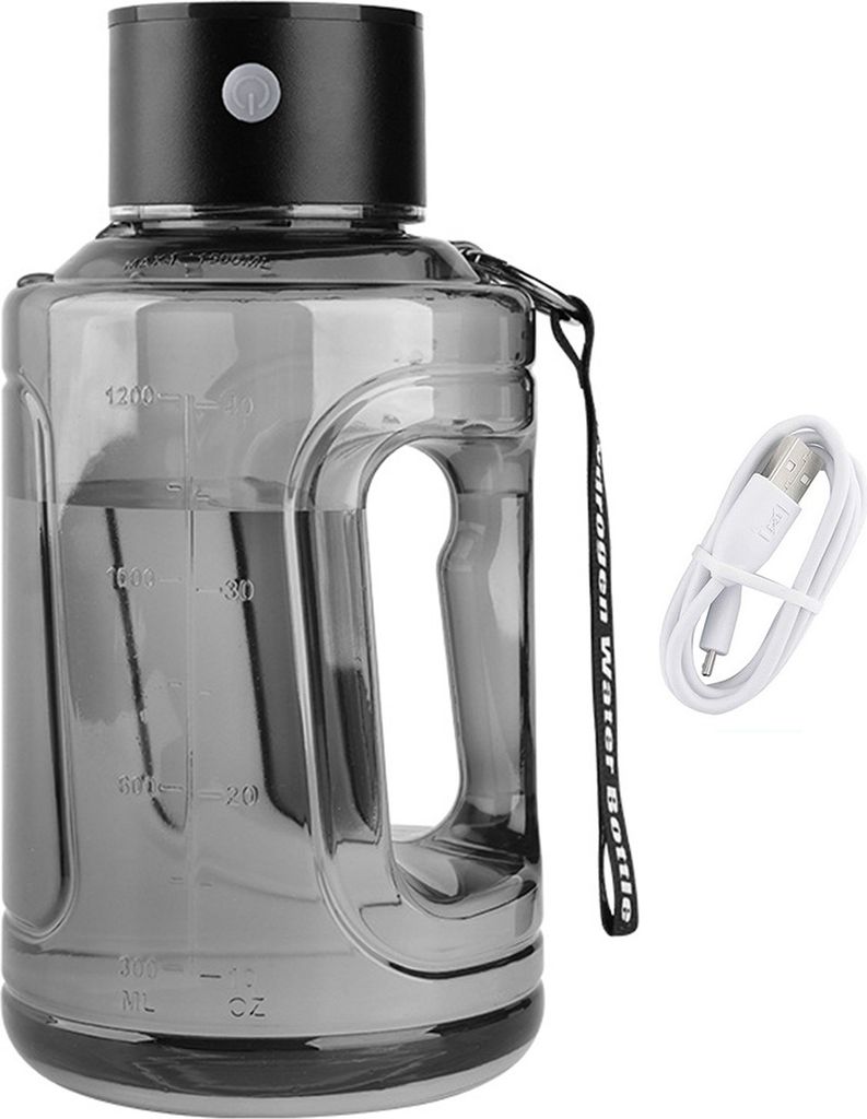 1500 ml Wasserstoff-Wasserflasche mit großem Fassungsvermögen, Generator-Ionisator, für Reisen und Fitness-Trinken. Verbessern Sie die Wasserqua...