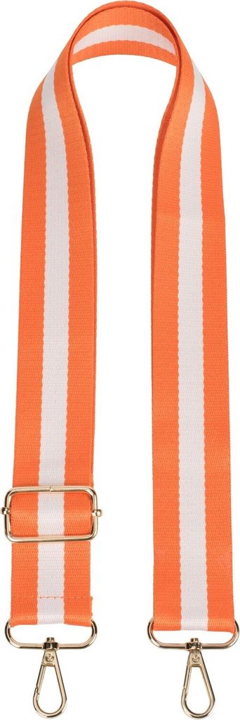 styleBREAKER Taschen Schulterriemen gestreift, Wechsel Taschengurt mit Karabinerhaken, verstellbar, Unisex 02013016