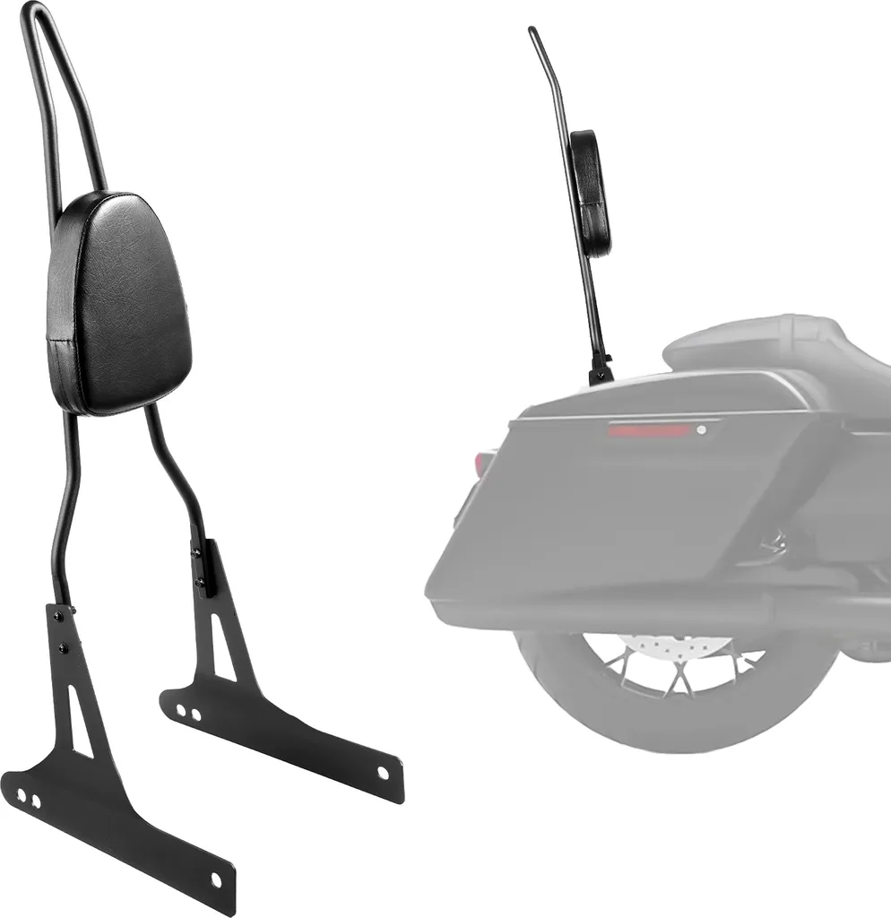 Schienale Passeggero VEVOR per Harley Dyna | Sissy Bar Alto 73cm