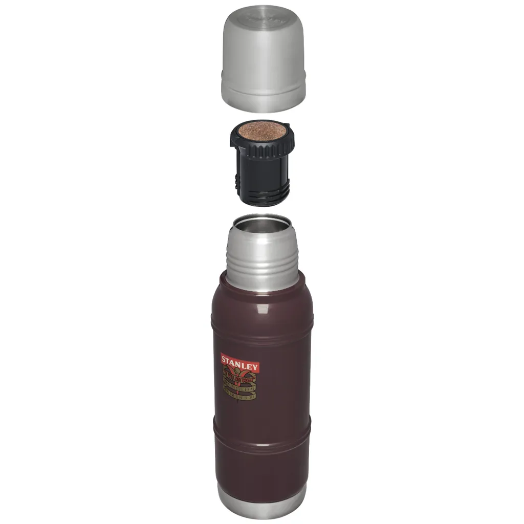 Termos Stanley Milestone 1940 Garnet Gloss 1L - Performance Estrema - 3
