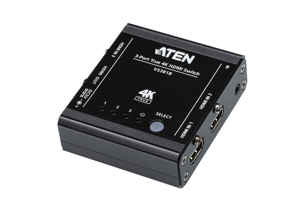 ATEN VS381B HDMI Switch mit 3 Ports True 4K