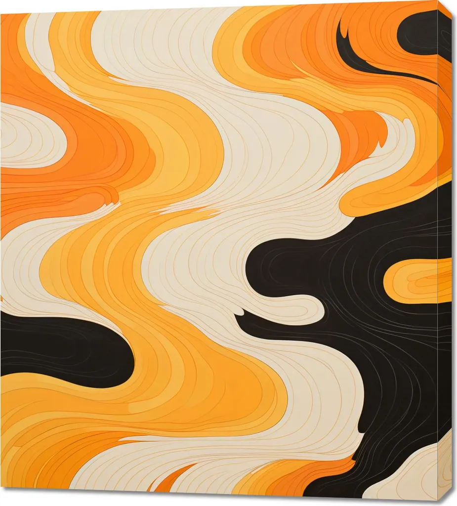 Quadro 90x100 cm Sole e ombra - Dipinto Moderno per Arredo Casa