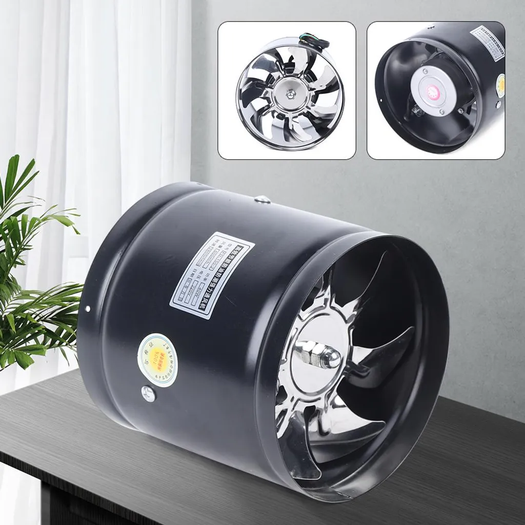 Ventilateur d'extraction 220V à haut débit d'air pour une aération optimale
