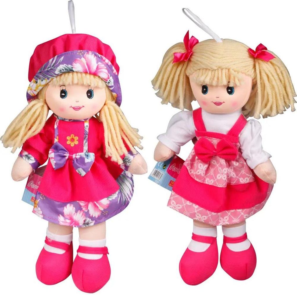 AMIA Weichpuppe Wollhaarpuppe Lotte 40 cm sortiert Produktbild 