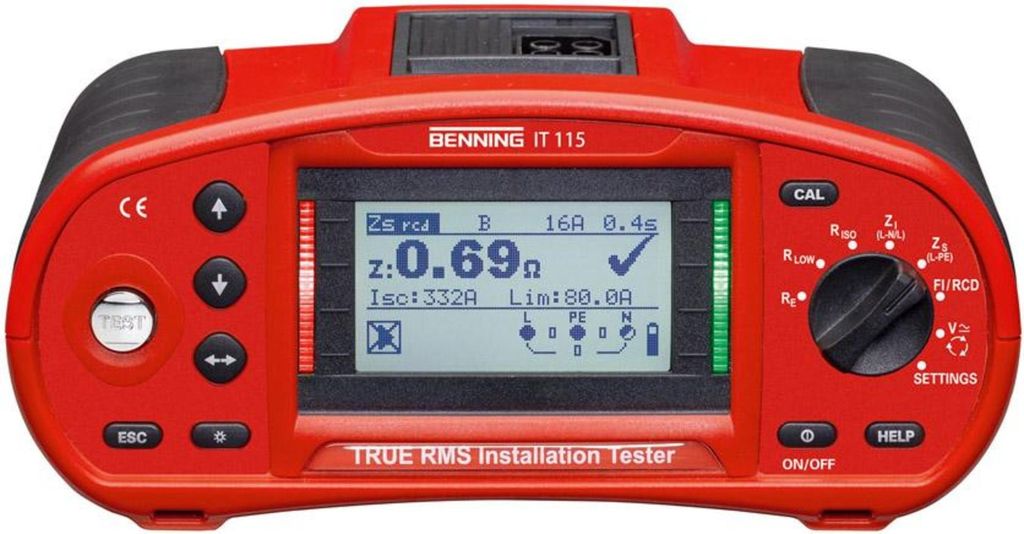 Tester per impianti IT 115 Benning | 4014651441040 Immagine del prodotto 