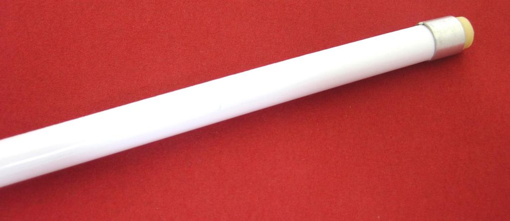 Vitrage Klemmstange Pinn-Stange "Soft" weiß, ausziehbar 50-65 cm